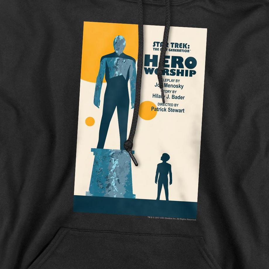 Star Trek The Next Generation Season 5 Episode 11 Felpa con cappuccio  