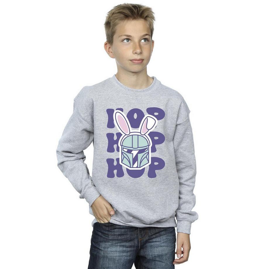 STAR WARS  The Mandalorian Hop Into Easter Sweatshirt 
