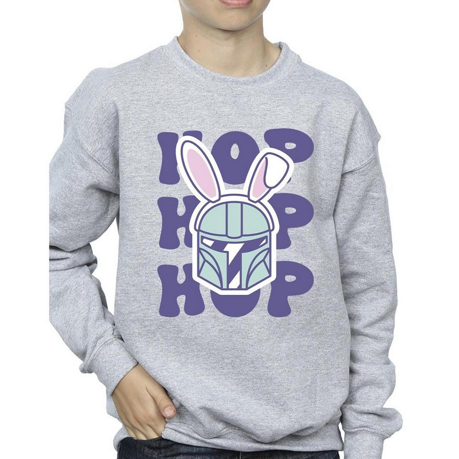 STAR WARS  The Mandalorian Hop Into Easter Sweatshirt 