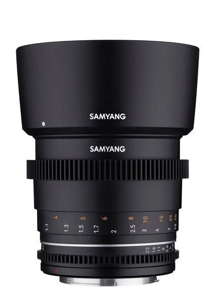 Samyang  Samyang 85 mm T1.5 VDSLR MK2 (Canon RF) 