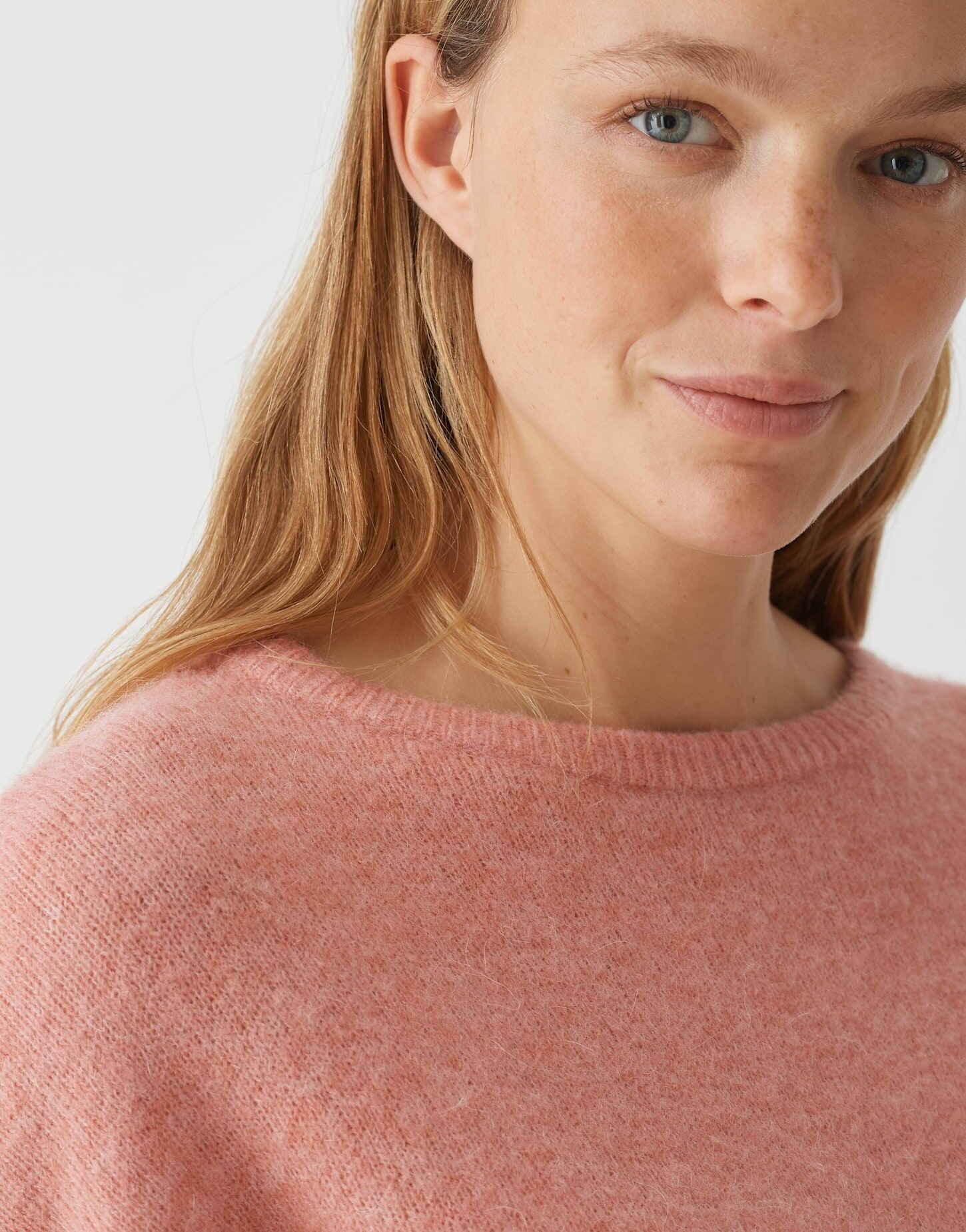 OPUS  Strickpullover Pemine O-Form 