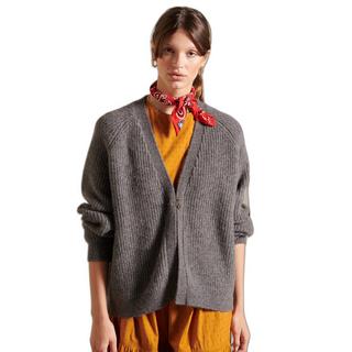 Superdry  cardigan in isto alpaca 