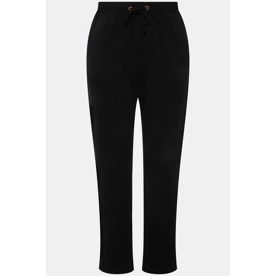 Ulla Popken Pantalon de survêtement intérieur doux taille élastique  
