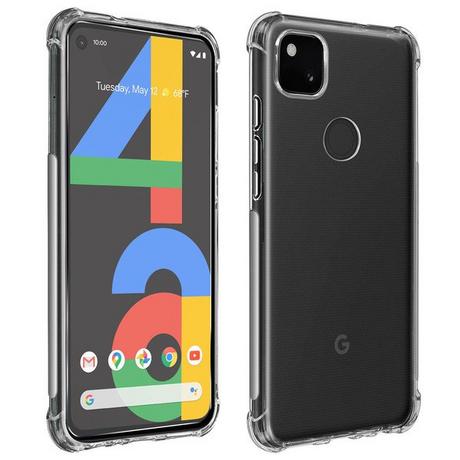 Avizar  Coque + Film Google Pixel 4A Transparent 