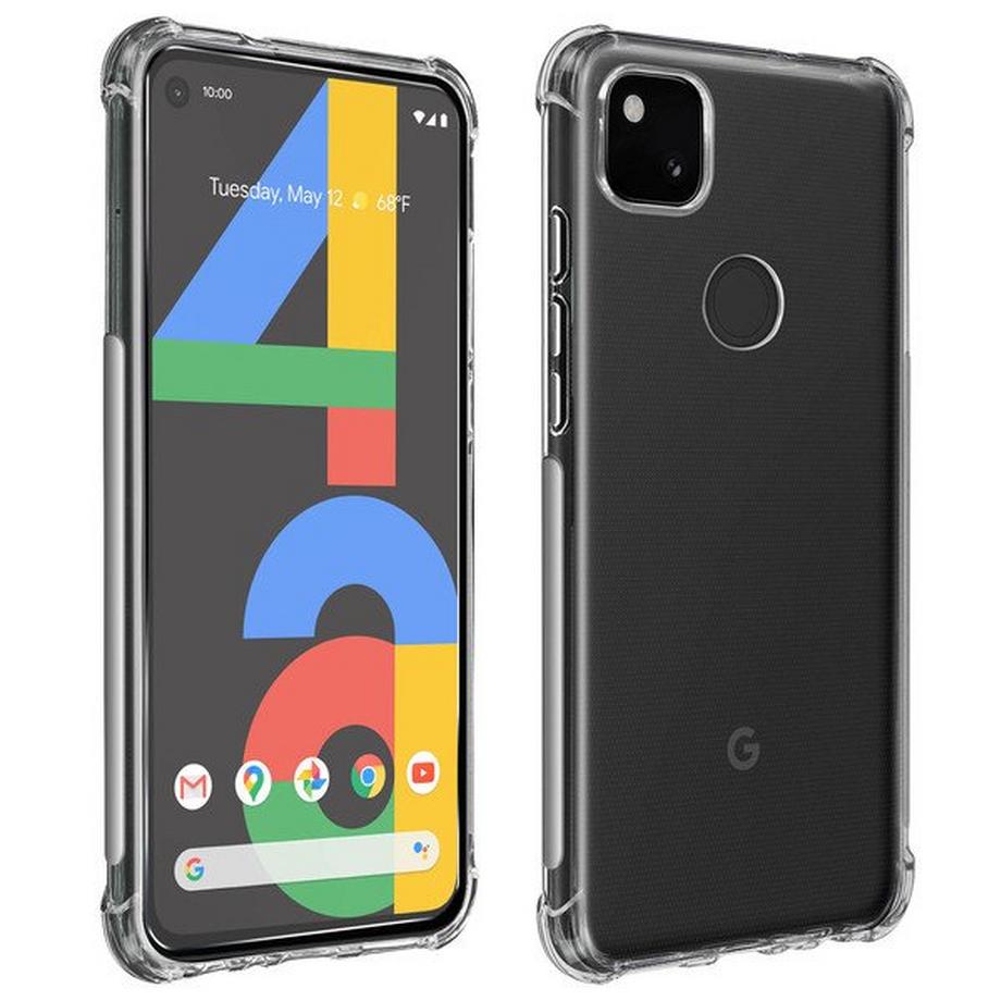 Coque + Film Google Pixel 4A Transparent