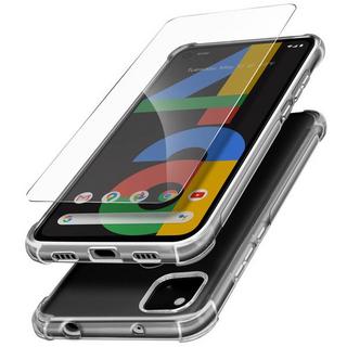 Avizar  Coque + Film Google Pixel 4A Transparent 