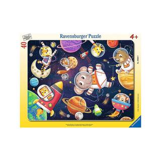 Ravensburger  Puzzle Tierische Astronauten (30Teile) 