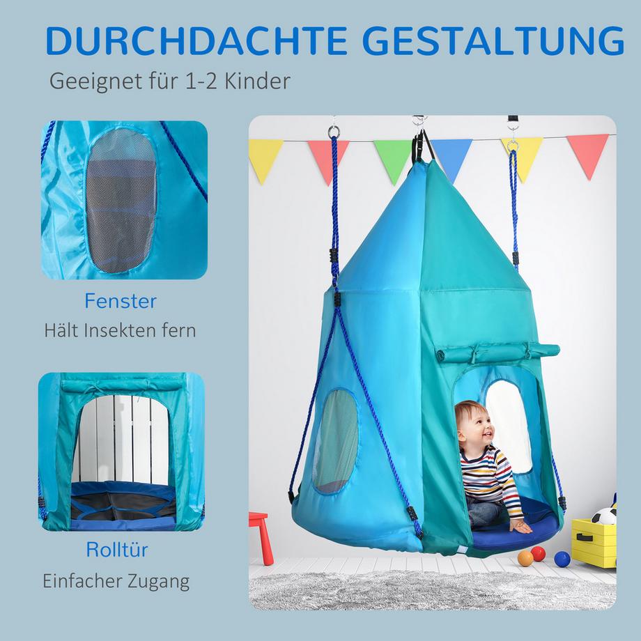 Outsunny Balançoire pour enfants  
