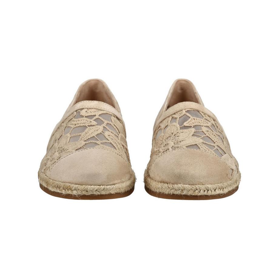Paul Green Espadrille Piatte in Pizzo  