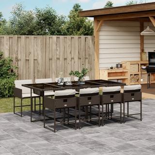 VidaXL Garten essgruppe poly-rattan  