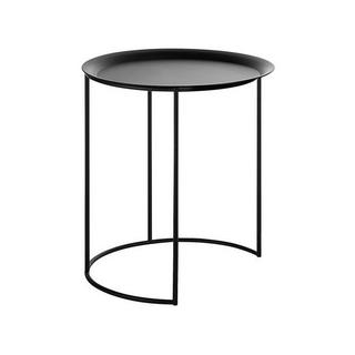 Beliani Lot de 2 tables d'appoint en Métal Moderne TWINS  