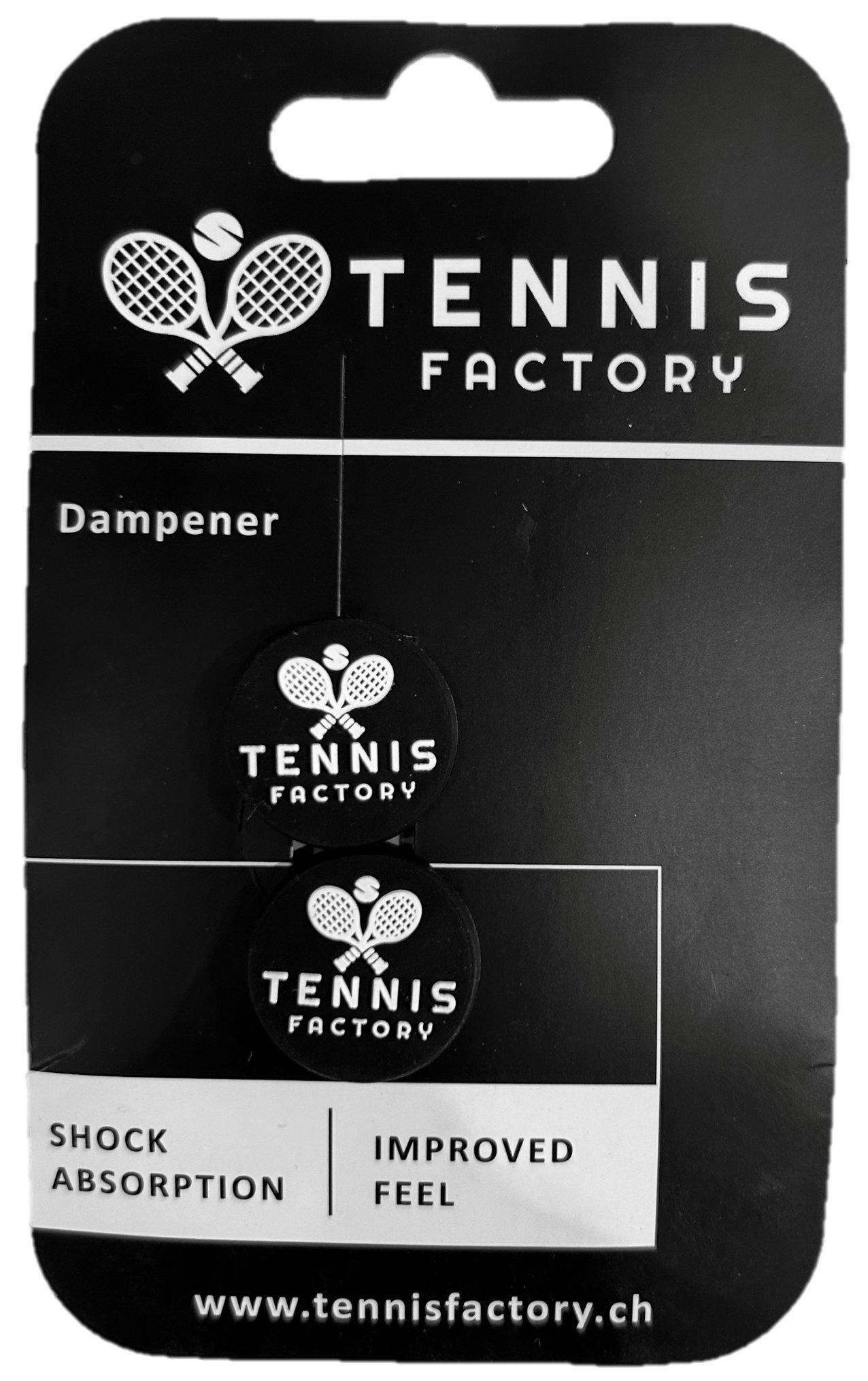 Tennis Factory  Dämpfer Doppelpack schwarz 