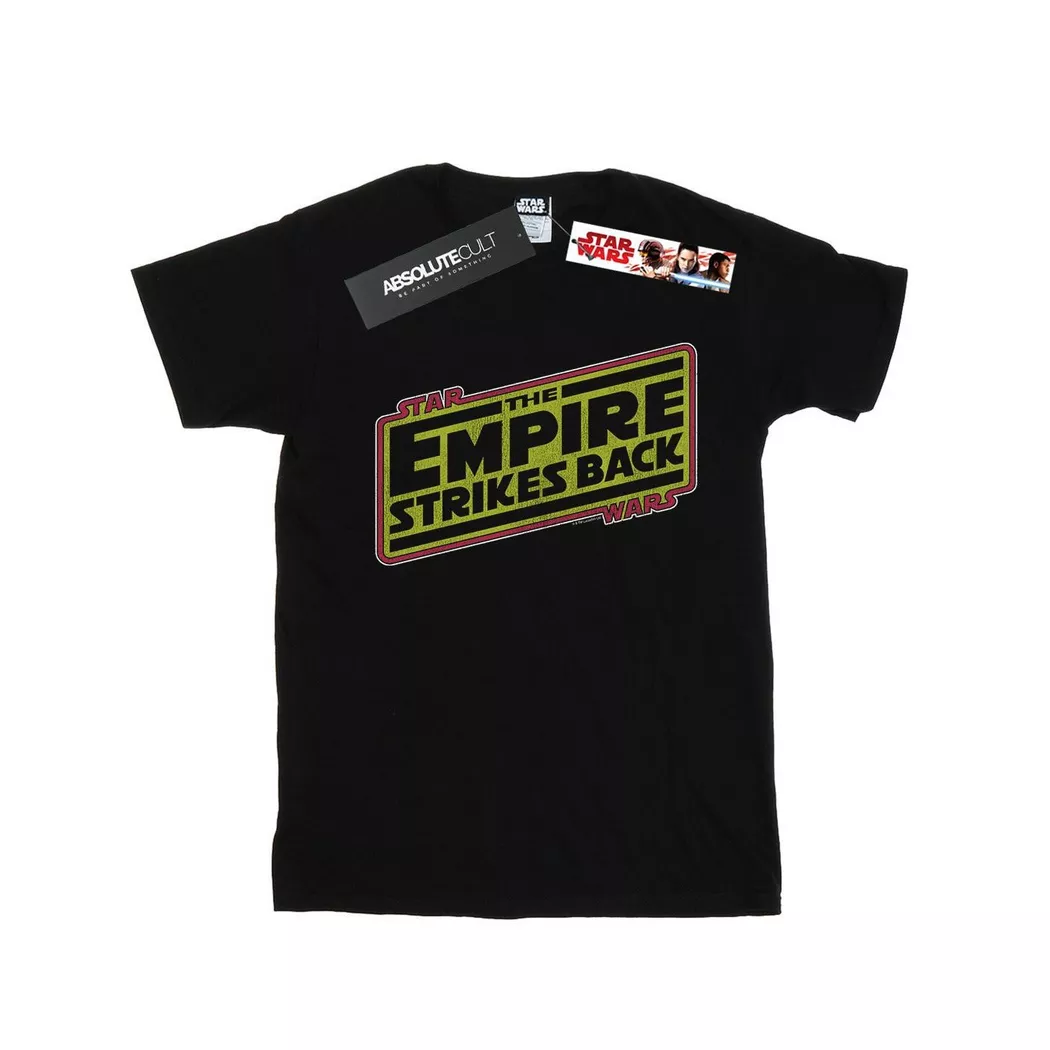 STAR WARS - The Empire Strikes Back TShirt, für Damen, Schwarz, Größe S