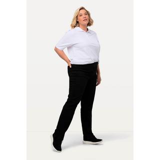 Ulla Popken  Jean Mandy, coupe 5 poches droite. Taille confortable et tissu stretch 