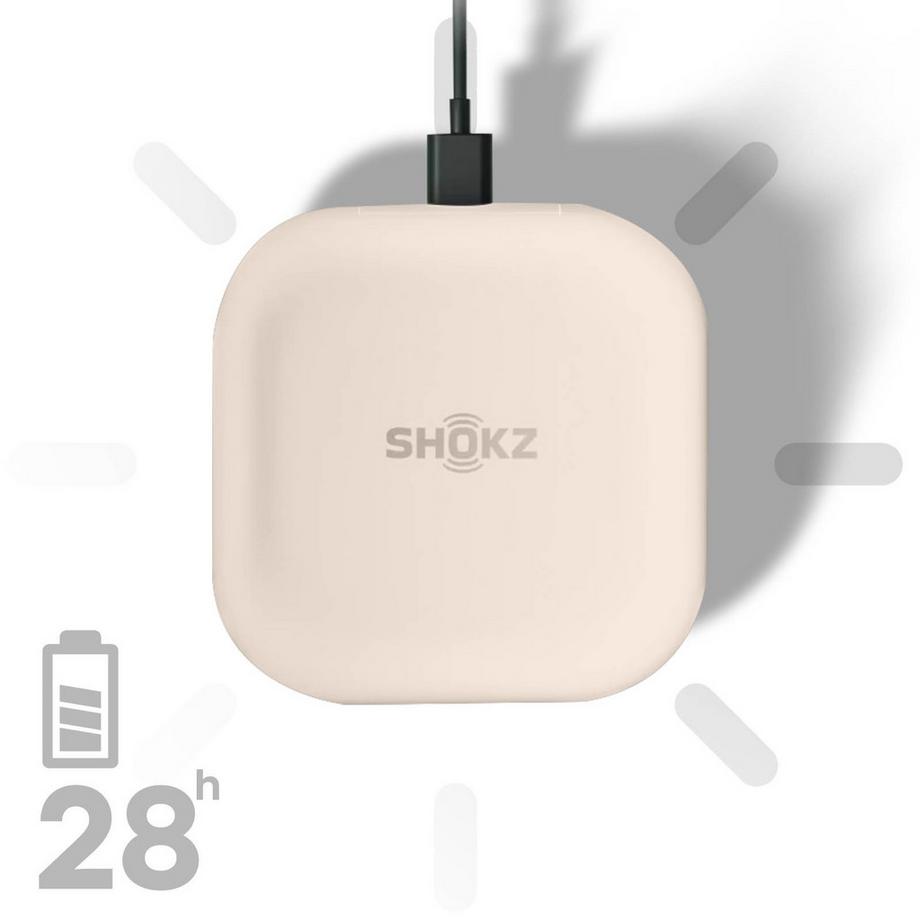Shokz  Shokz OpenFit Kopfhörer, Beige 