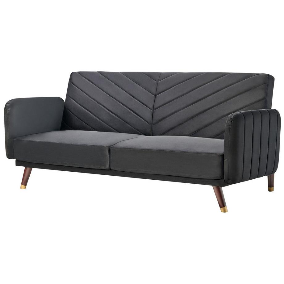 Beliani Divano letto en Velluto Glamour SENJA  