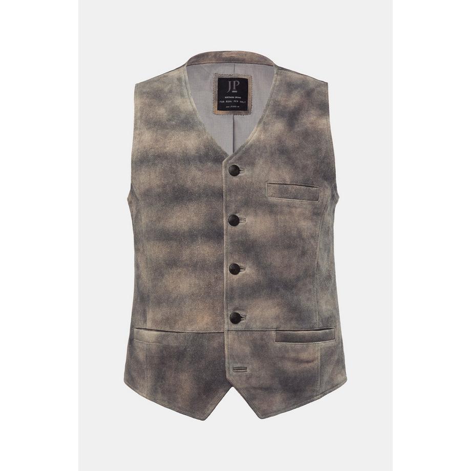 JP1880 Gilet Tradizionale in Pelle Bovina  
