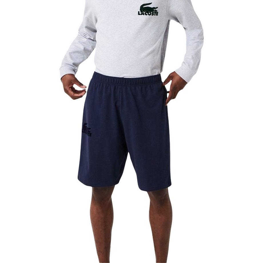 LACOSTE Short Loungewear Logo Brodé  