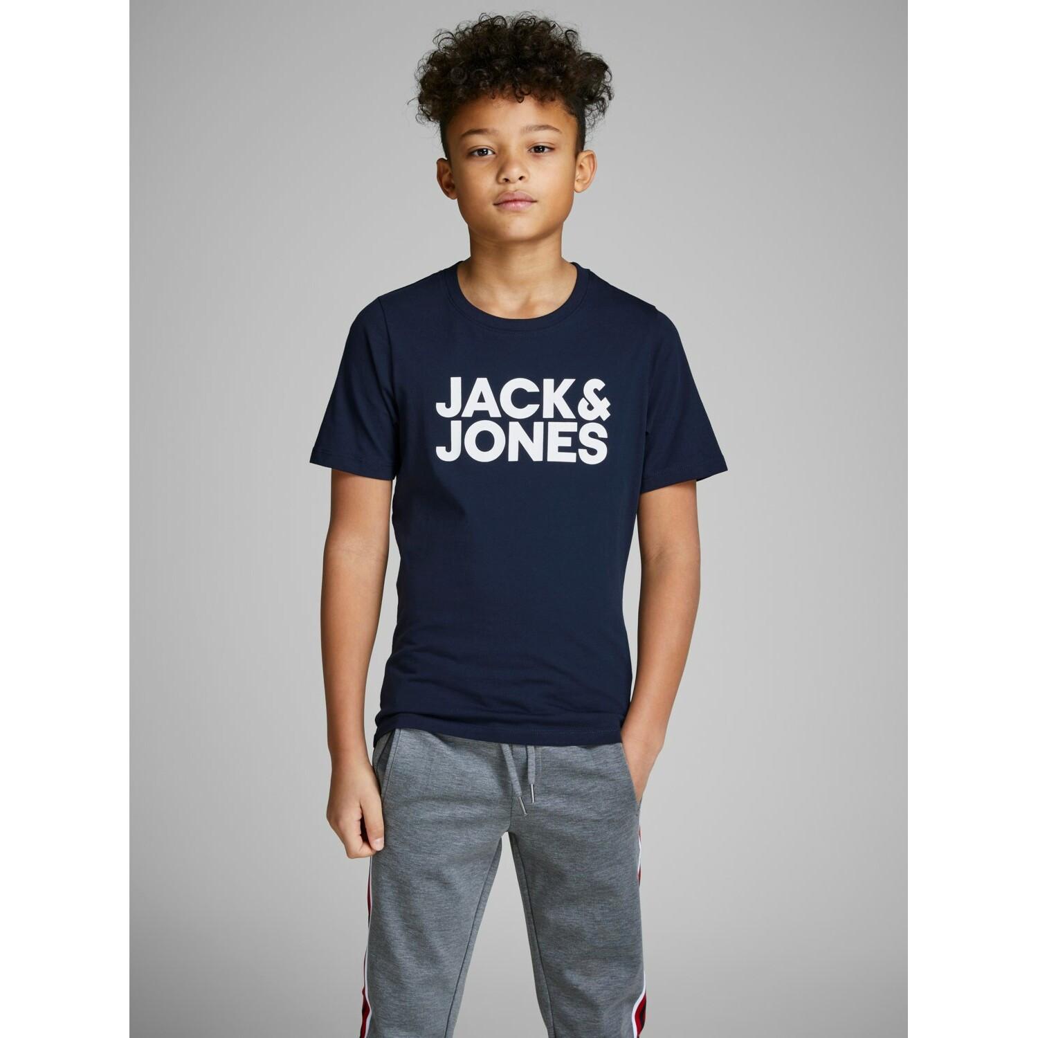 JACK & JONES  T-shirt per bambini girocollo Jack & Jones ecorp logo 