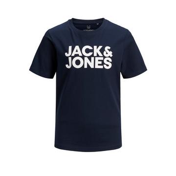 T-shirt per bambini girocollo Jack & Jones ecorp logo