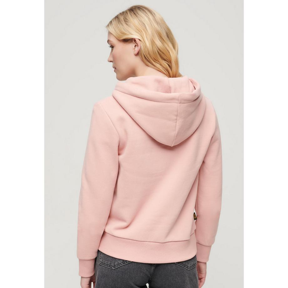 Superdry Retro Glitzer Logo Hoodie  