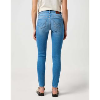 Wrangler Jean Skinny Délavé Clair  