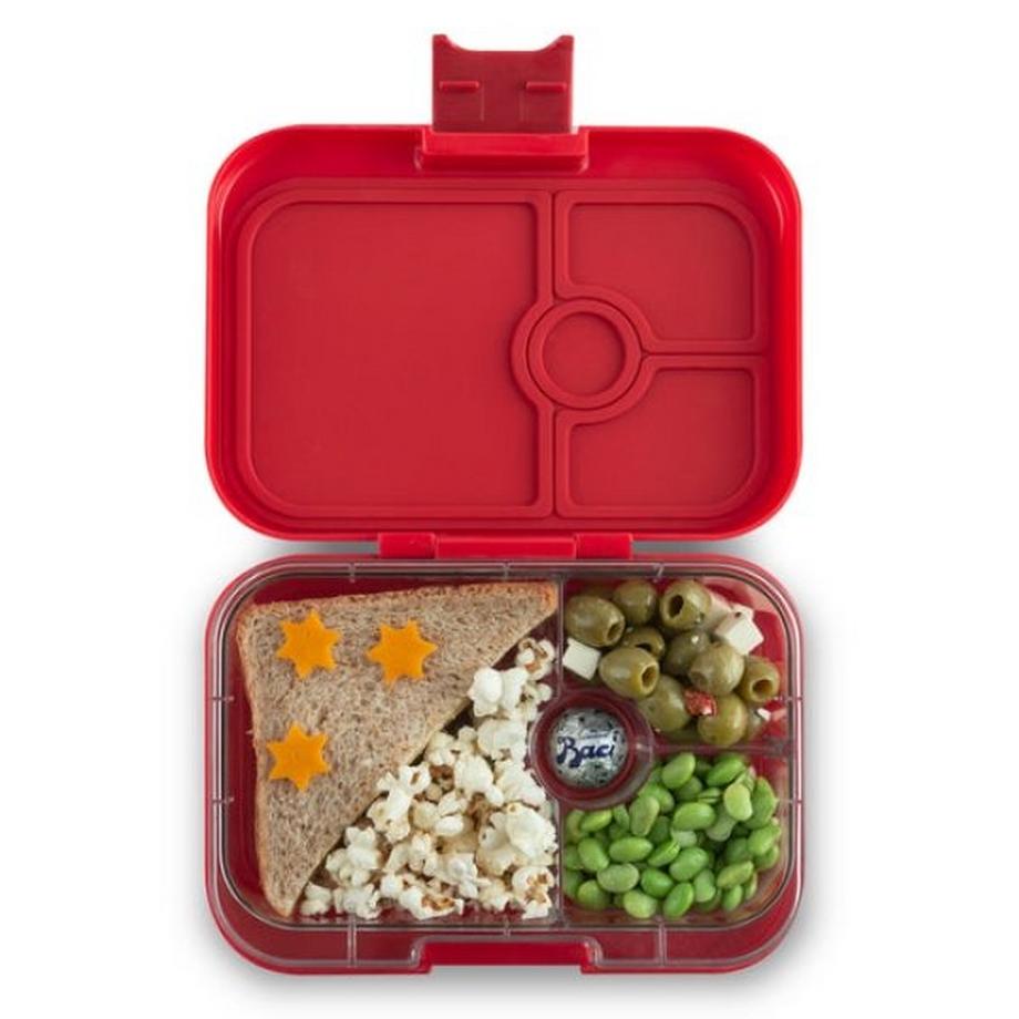Yumbox Yumbox Panino (4 Unterteilungen) Wow Red Hai Znüni Lunchbox  