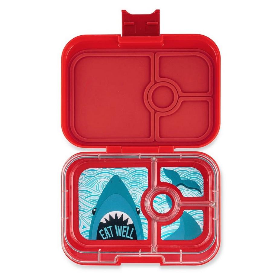 Yumbox Panino (4 Unterteilungen) Wow Red Hai Znüni Lunchbox