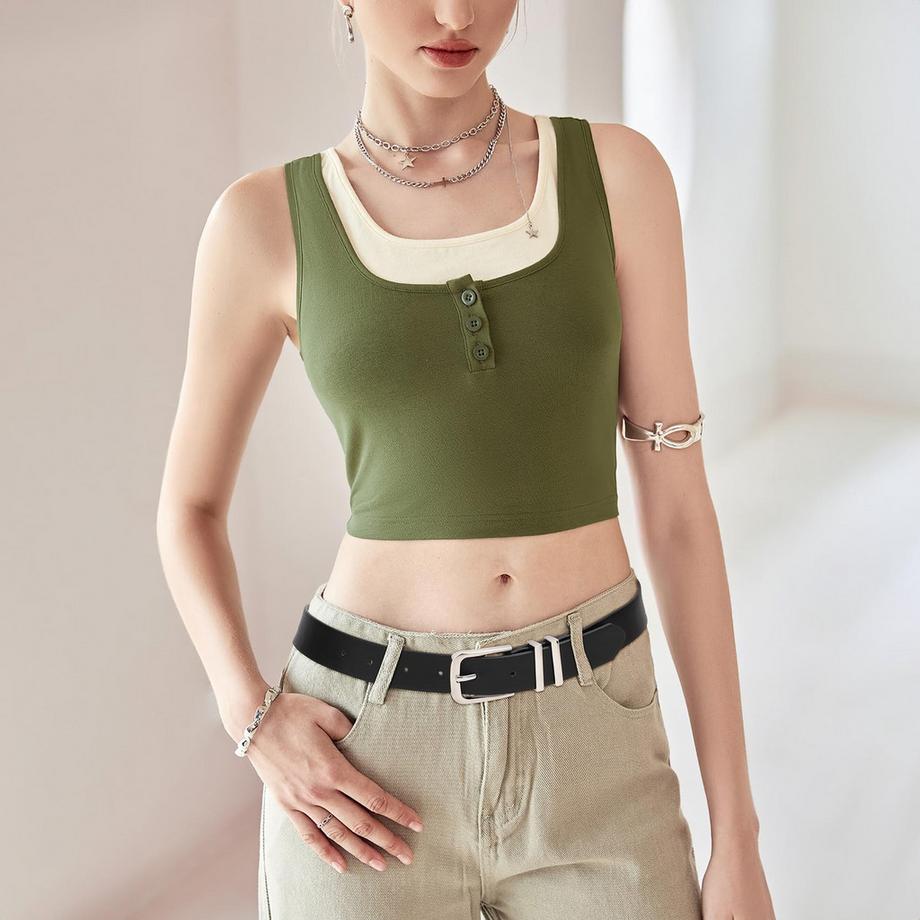 Only-bags.store Ceinture de mode en cuir  