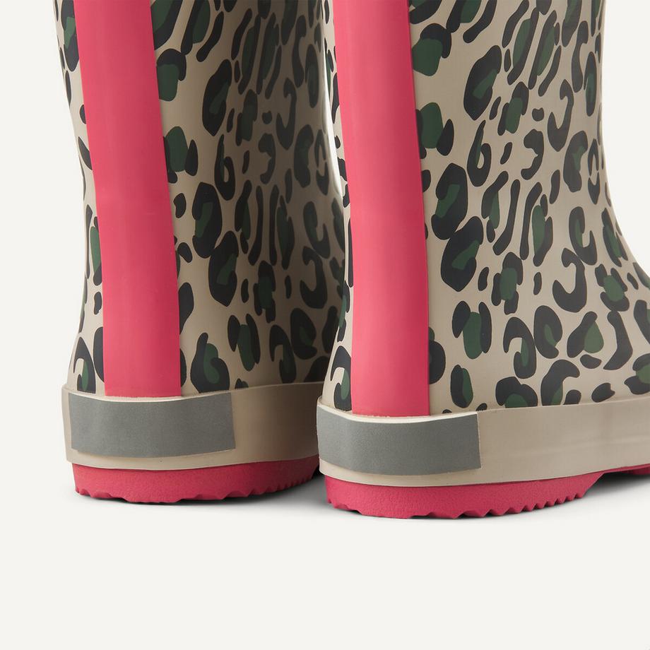 La Redoute Collections Stivali da pioggia con stampa leopardo  