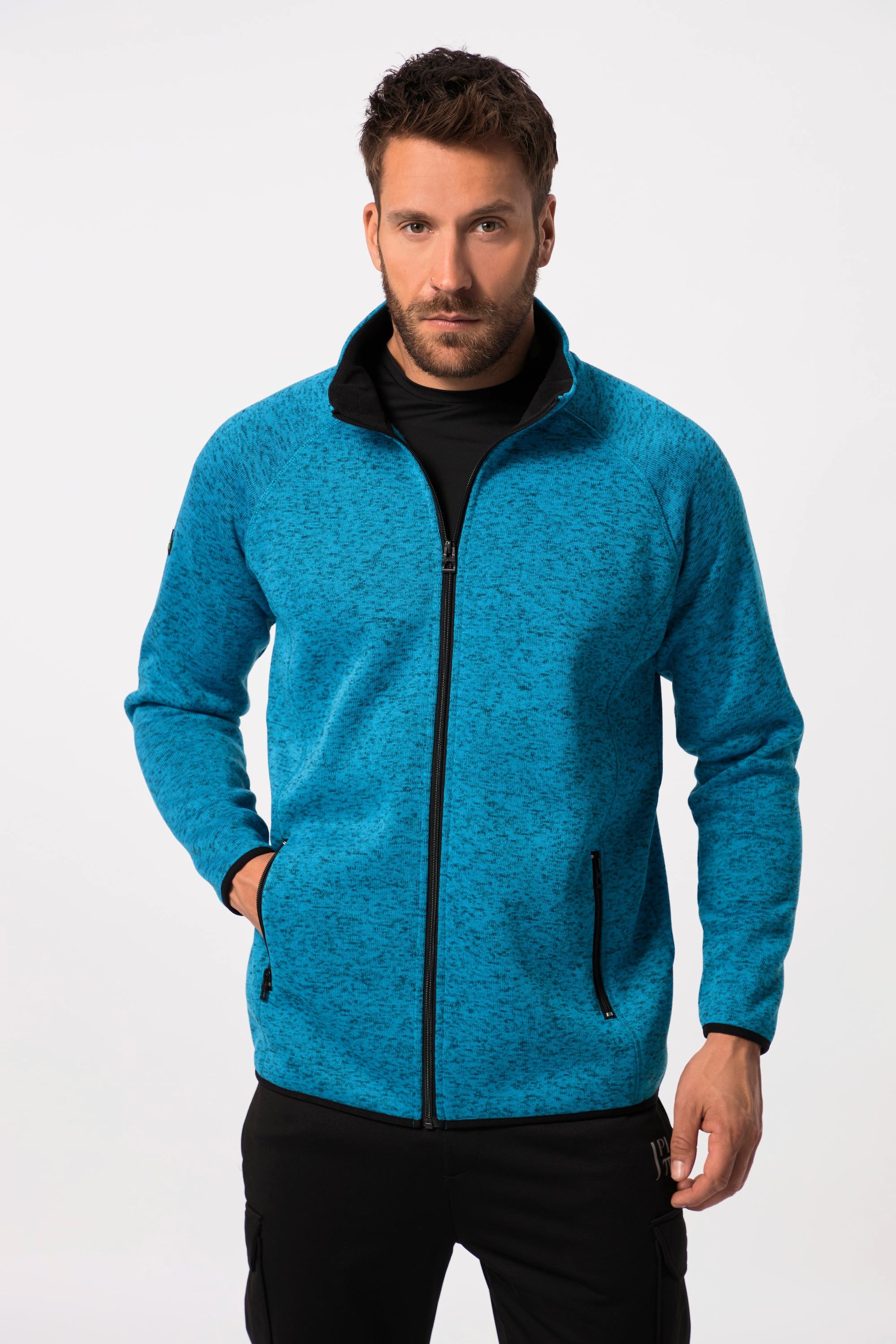 JP1880  Strickfleece-Jacke 