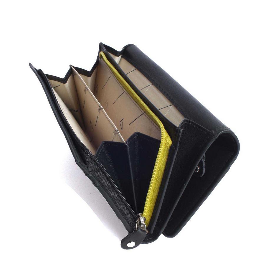 VARGU SINE M-1 Portefeuille en Cuir Véritable  