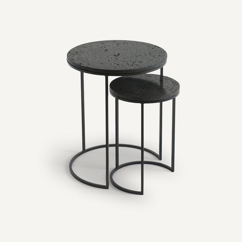 2er-Set Beistelltische Anaximène