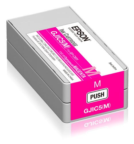 EPSON  GJIC5(M): Ink cartridge for ColorWorks C831 (Magenta) (MOQ=10) 