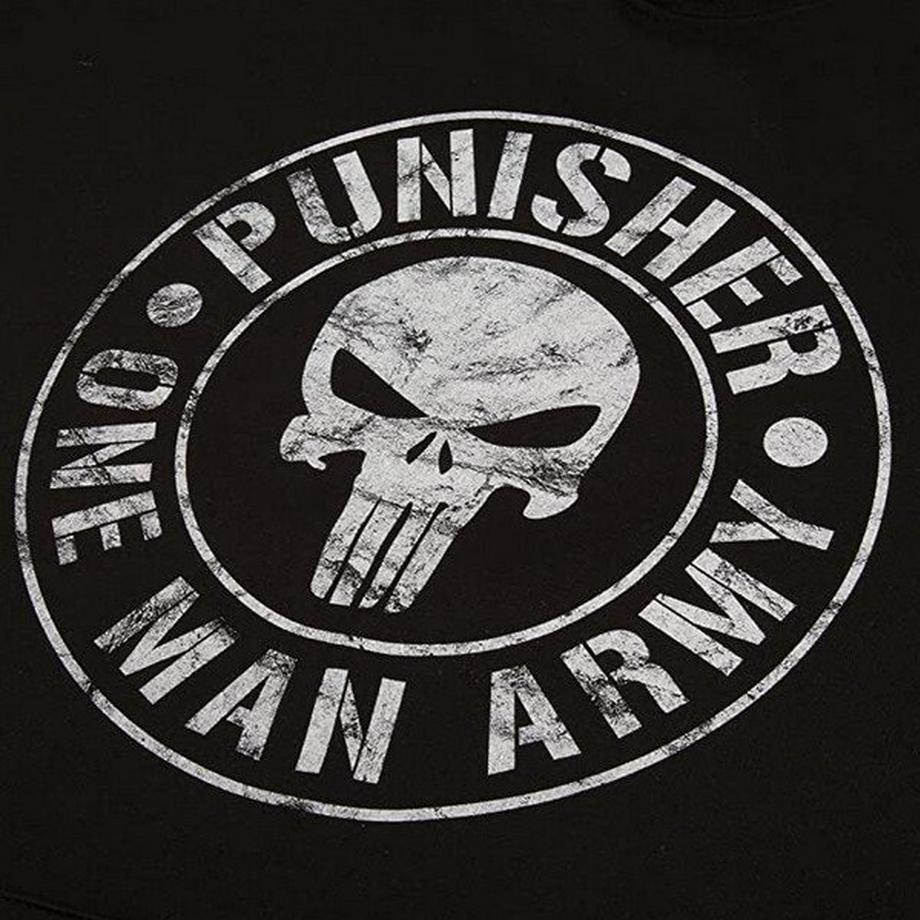 The Punisher One Man Army Punisher Felpa con Cappuccio  