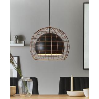 Beliani Lampe suspension en Métal Moderne LIRI  