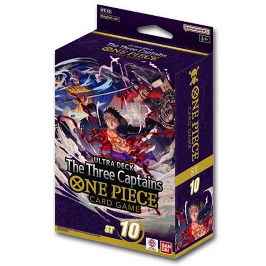 Trading Cards - Deck - One Piece - Ultra Deck - The Three Captains - ST-10
