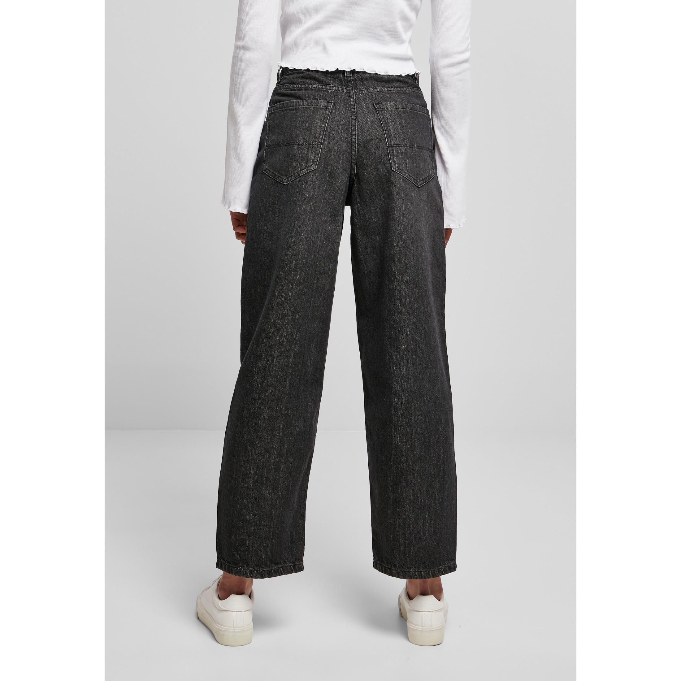 URBAN CLASSICS Jeans Court Taille Haute  