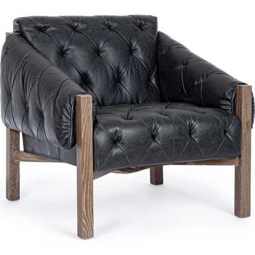 Fauteuil Harrison noir