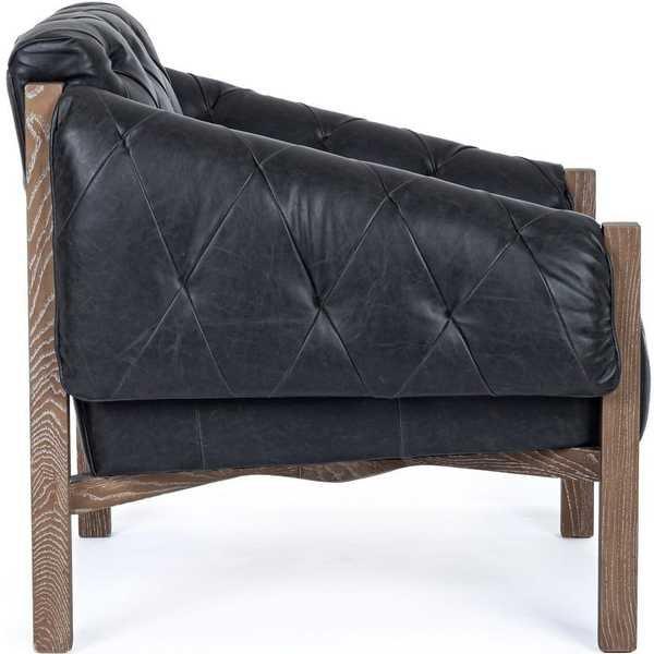 mutoni Fauteuil Harrison noir  