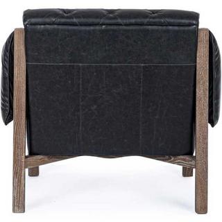 mutoni Fauteuil Harrison noir  