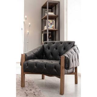 mutoni Fauteuil Harrison noir  