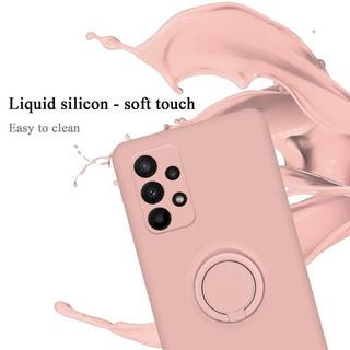 Cadorabo  Hülle für Samsung Galaxy A23 4G  5G TPU Silikon mit Ring Liquid 