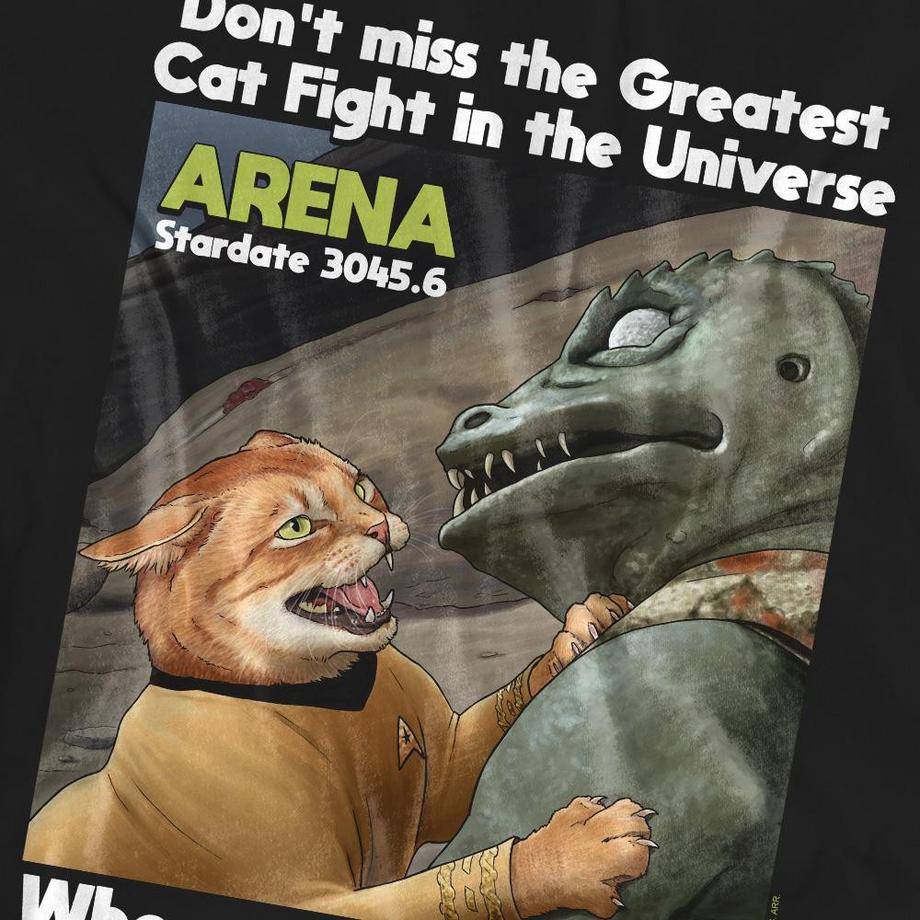 Star Trek Cat Fight T-Shirt  