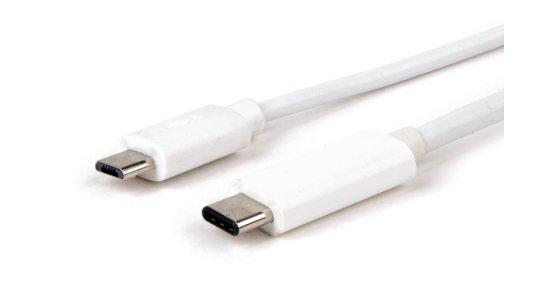 Image of LMP 13870 USB Kabel 1 m USB 3.2 Gen 2 (3.1 Gen 2) USB C USB A Weiß