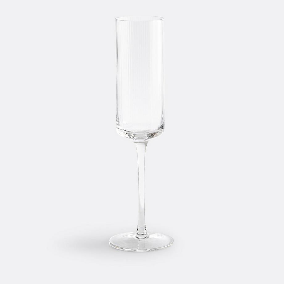 La Redoute Intérieurs 6er-Set Sektgläser Stria  