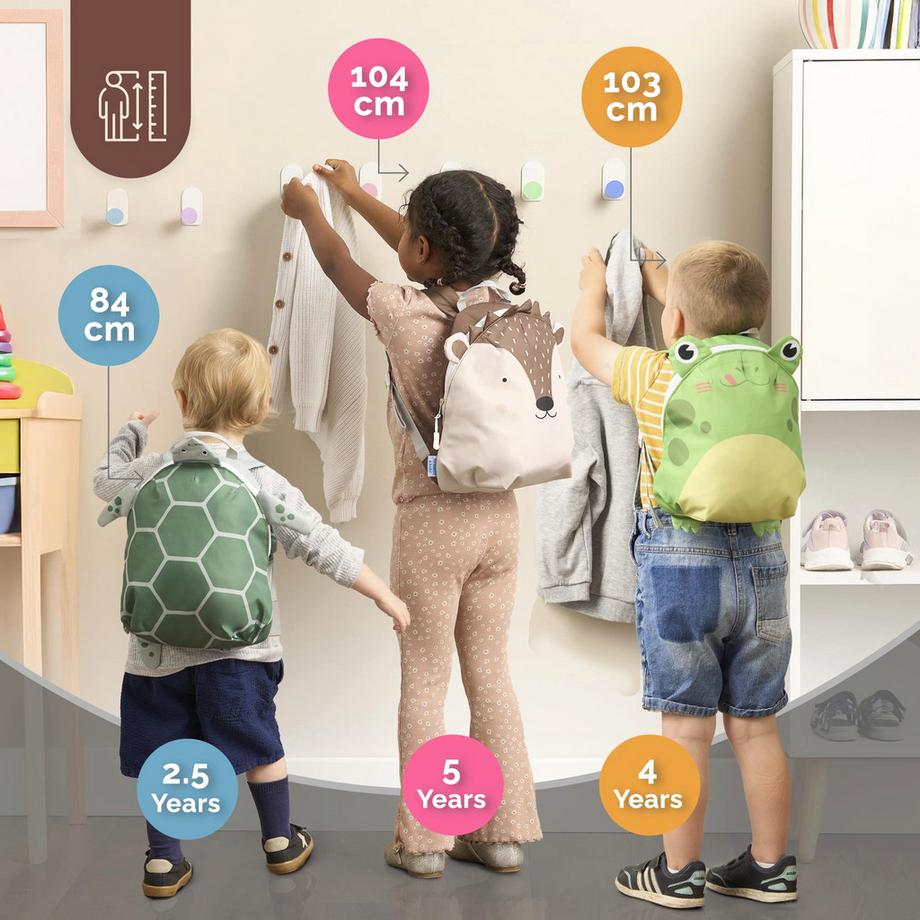 Only-bags.store  Kinderrucksack mit Brustgurt Kindergartenrucksack 