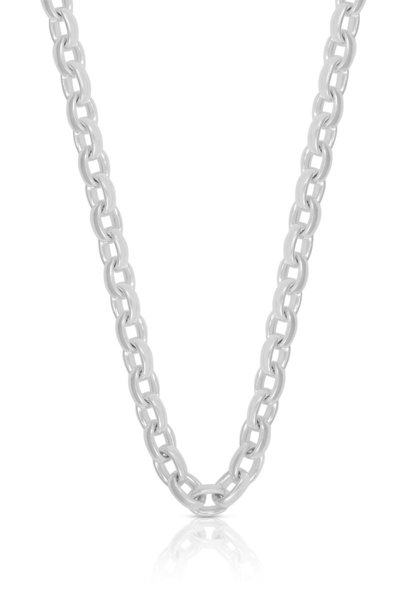 MUAU Schmuck  Collier Anker Silber 925, 5.4mm, 50cm 