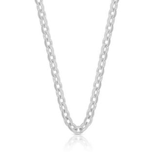 MUAU Schmuck  Collier Anker Silber 925, 5.4mm, 50cm 