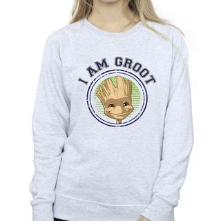 Guardians Of The Galaxy I Am Groot Felpa Girocollo  